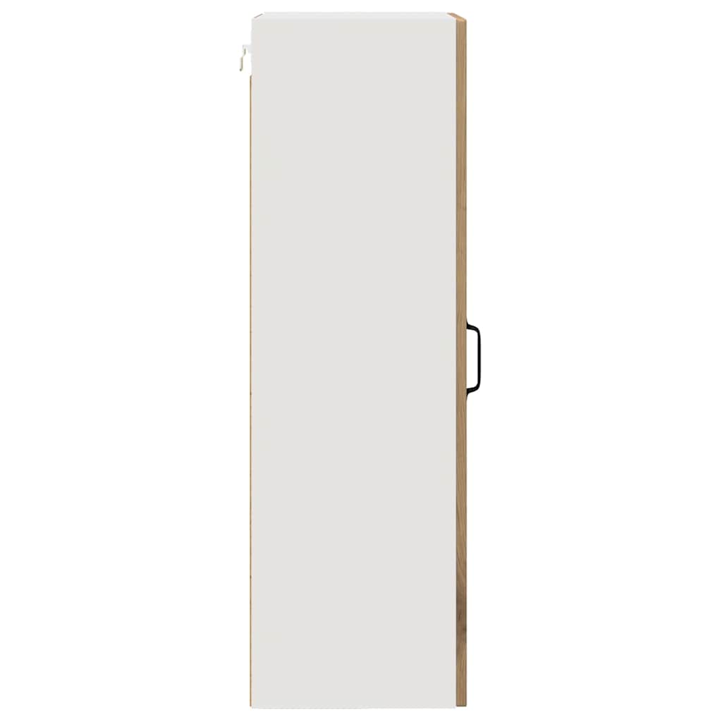 Kitchen Wall Cabinet with Shelf Artisan Oak 40 x 31 x 100 cm