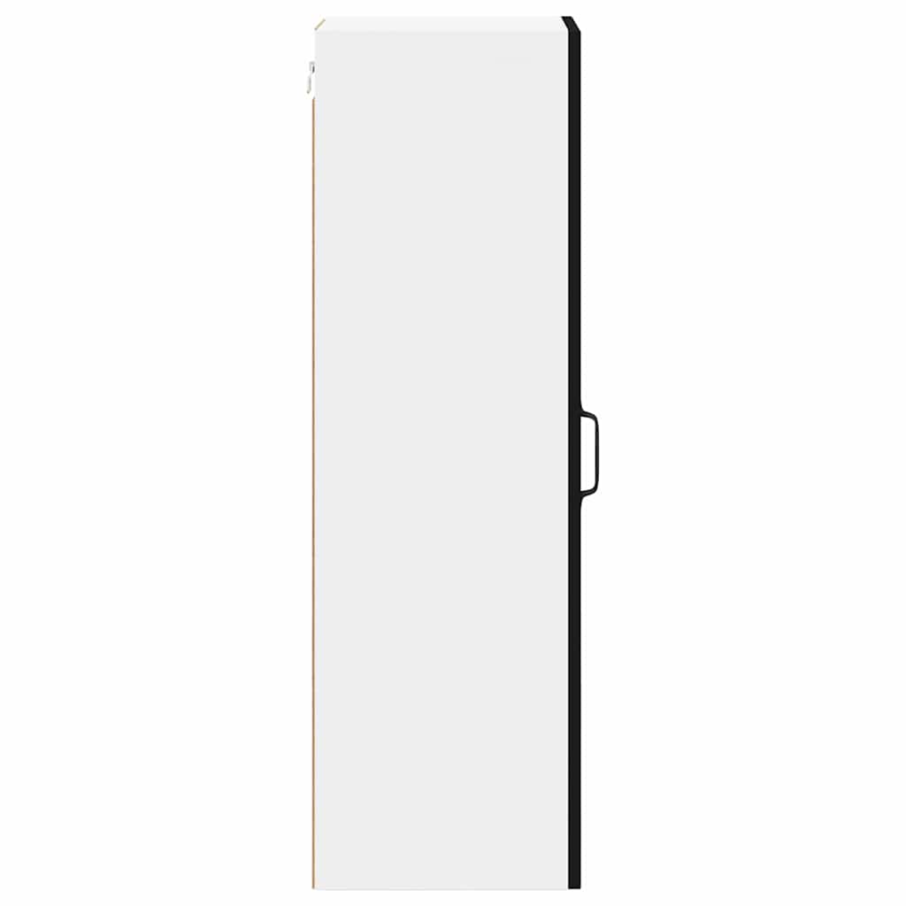Kitchen Wall Cabinet Black 30 x 31 x 100 cm Engineered Wood