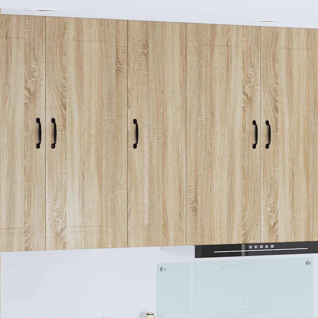 Kitchen Wall Cabinet with Shelf Sonoma Oak 30 x 31 x 100 cm