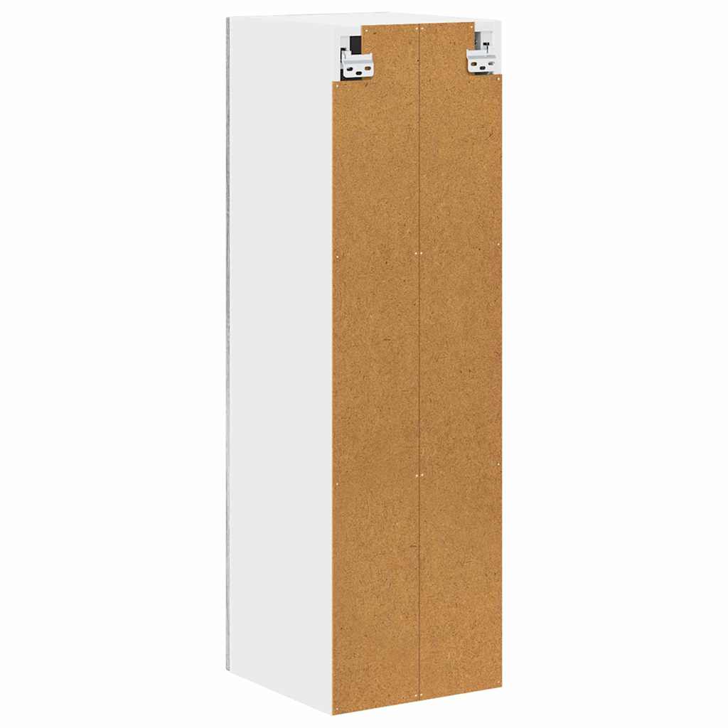 Kitchen Wall Cabinet with Shelf Grey Sonoma 30 x 31 x 100 cm