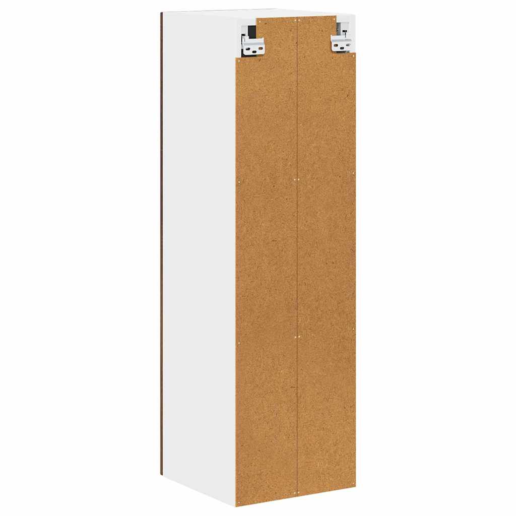 Kitchen Wall Cabinet Brown Oak 30 x 31 x 100 cm Engineered Wood