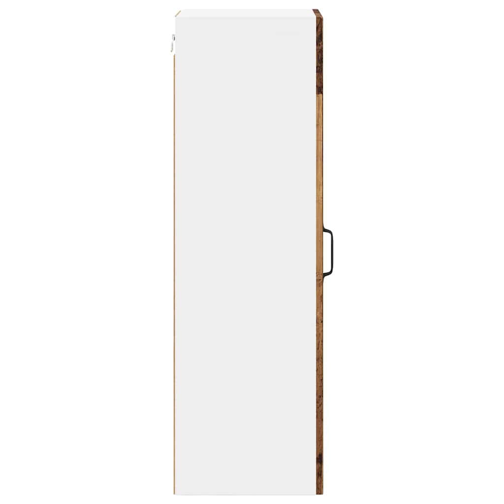 Kitchen Wall Cabinet Old Wood 30 x 31 x 100 cm Engineered Wood