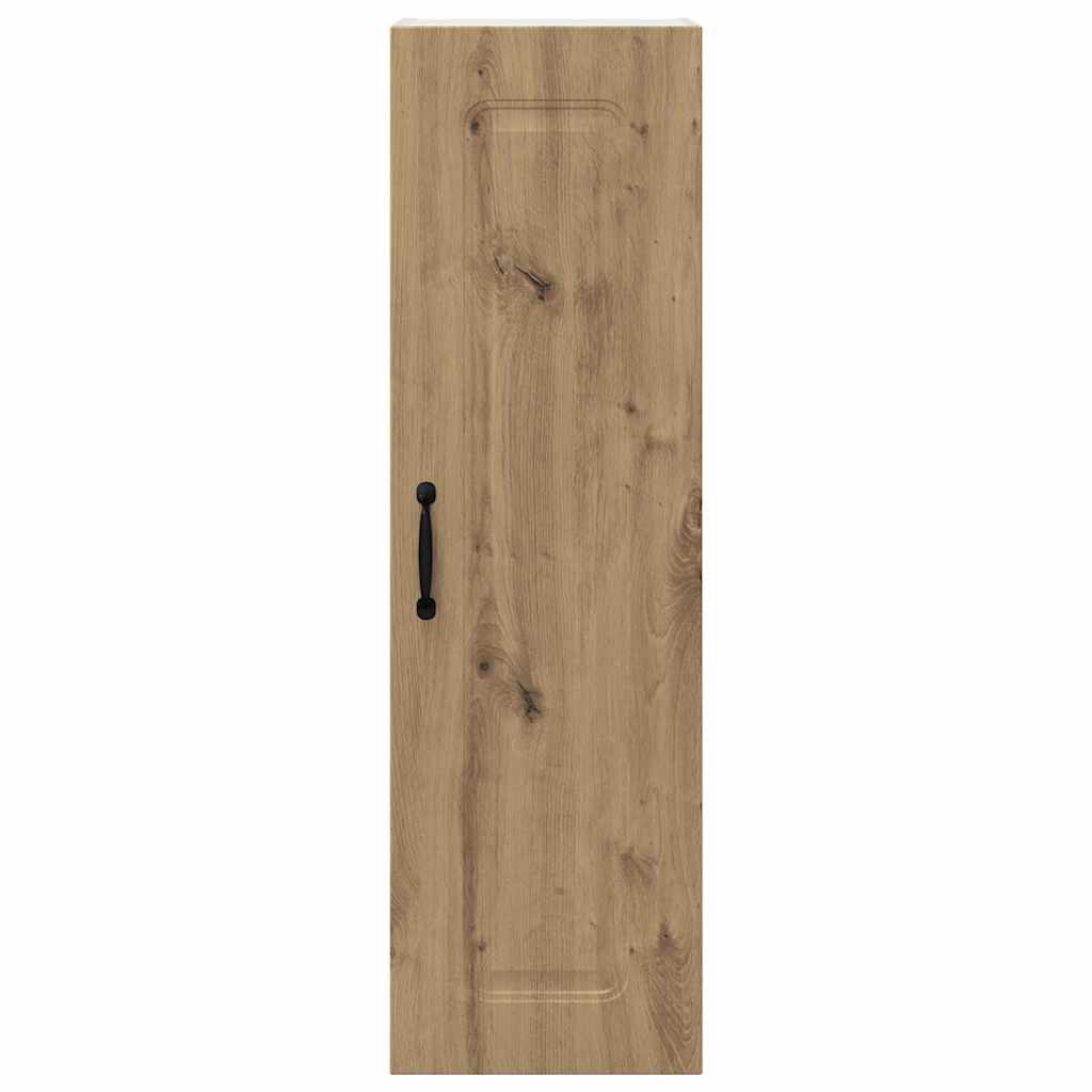 Kitchen Wall Cabinet with Shelf Artisan Oak 30 x 31 x 100 cm