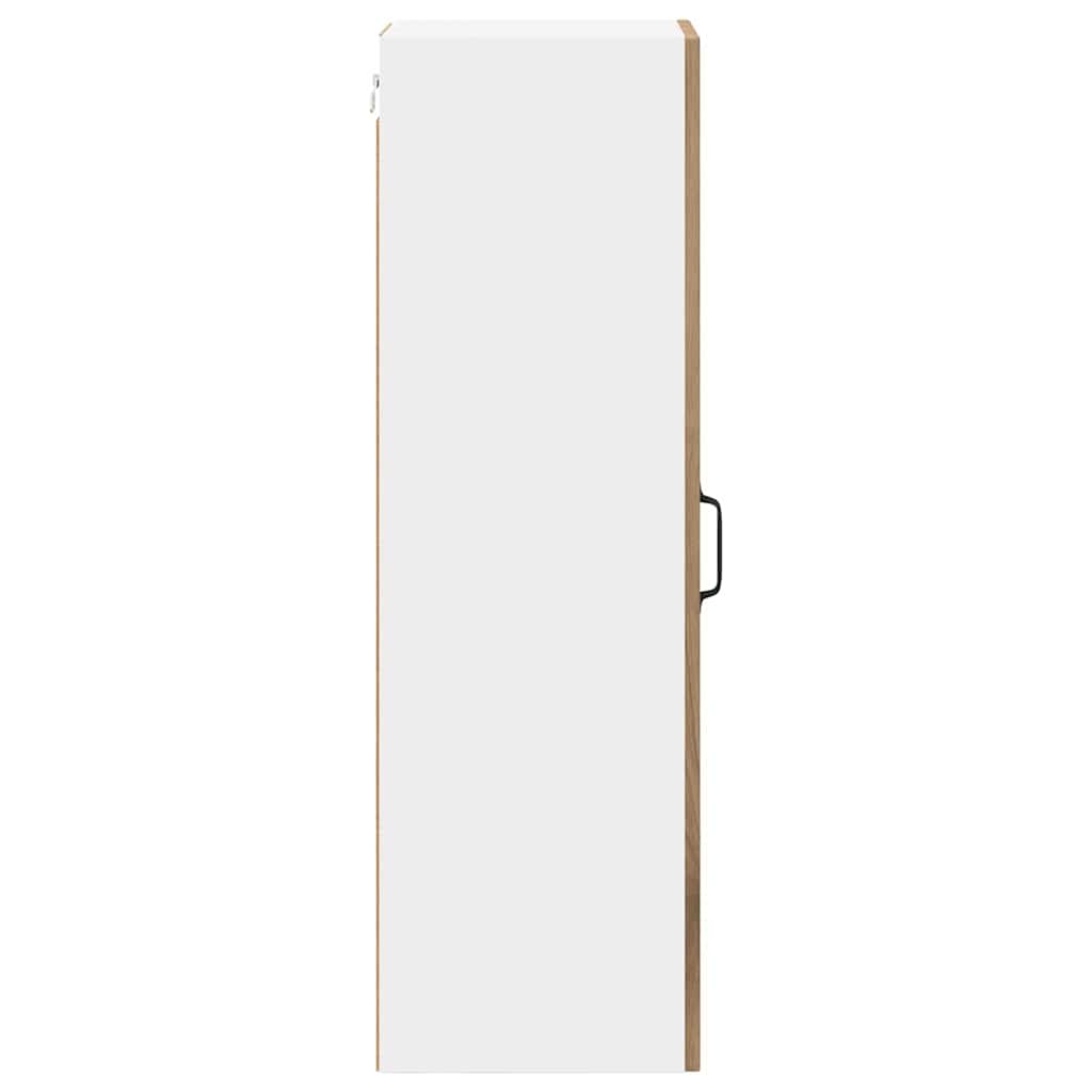 Kitchen Wall Cabinet with Shelf Artisan Oak 30 x 31 x 100 cm