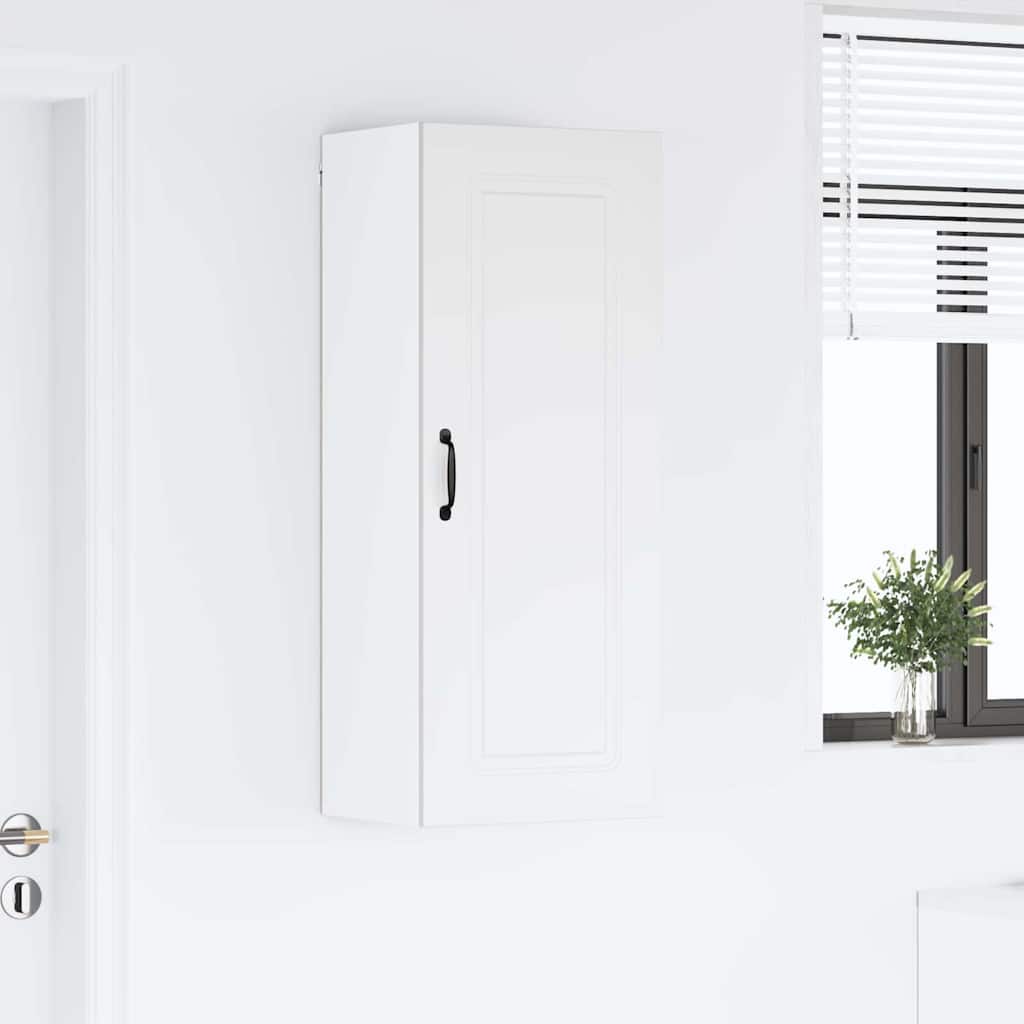 Kitchen Wall Cabinet White 40 x 31 x 100 cm Engineered Wood