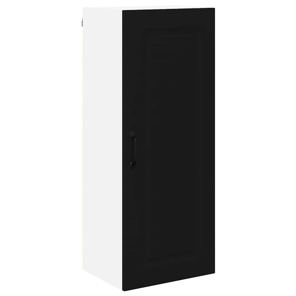 Kitchen Wall Cabinet Black 40 x 31 x 100 cm Engineered Wood