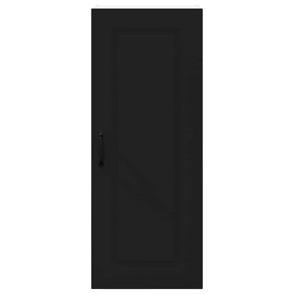 Kitchen Wall Cabinet Black 40 x 31 x 100 cm Engineered Wood