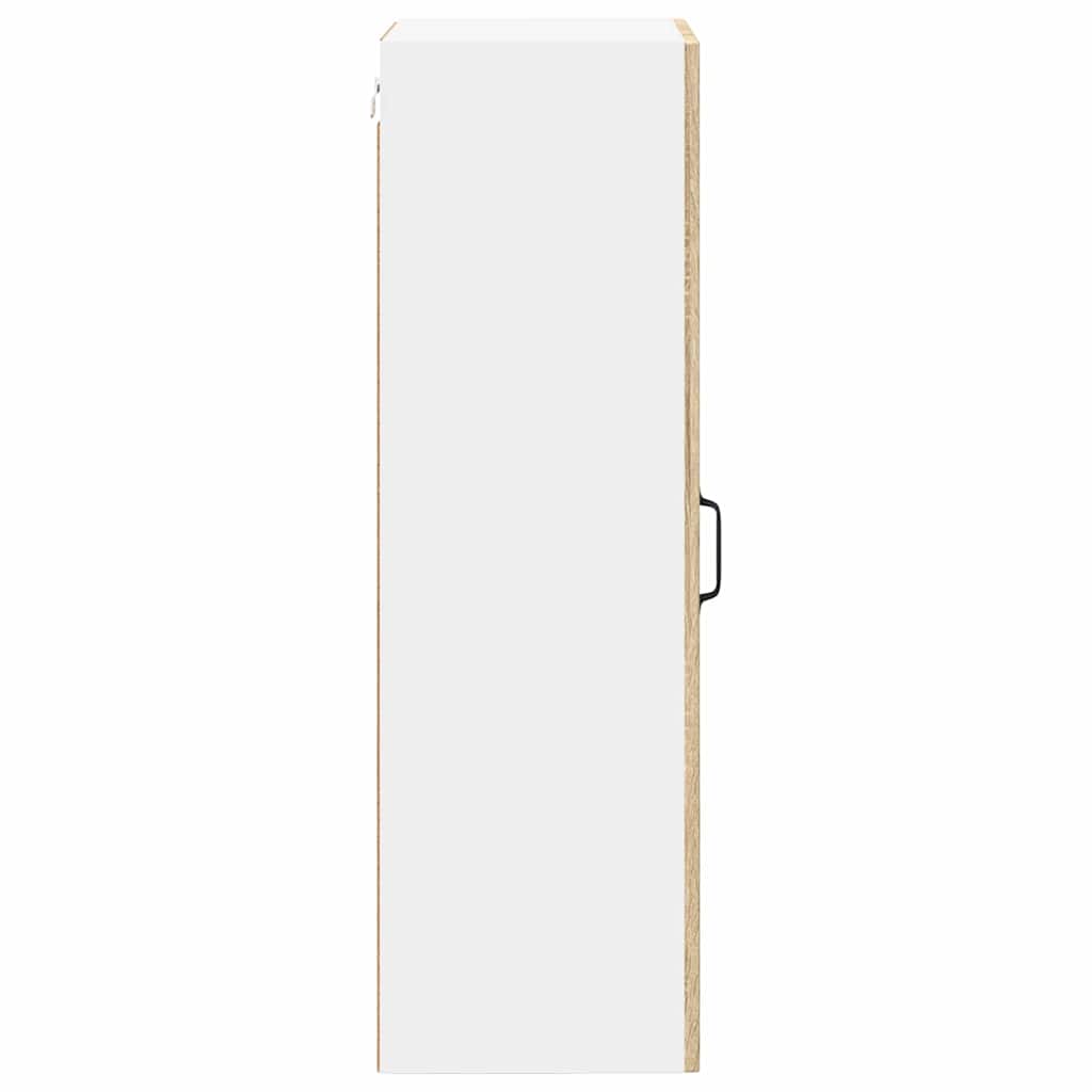 Kitchen Wall Cabinet with Shelf Sonoma Oak 40 x 31 x 100 cm