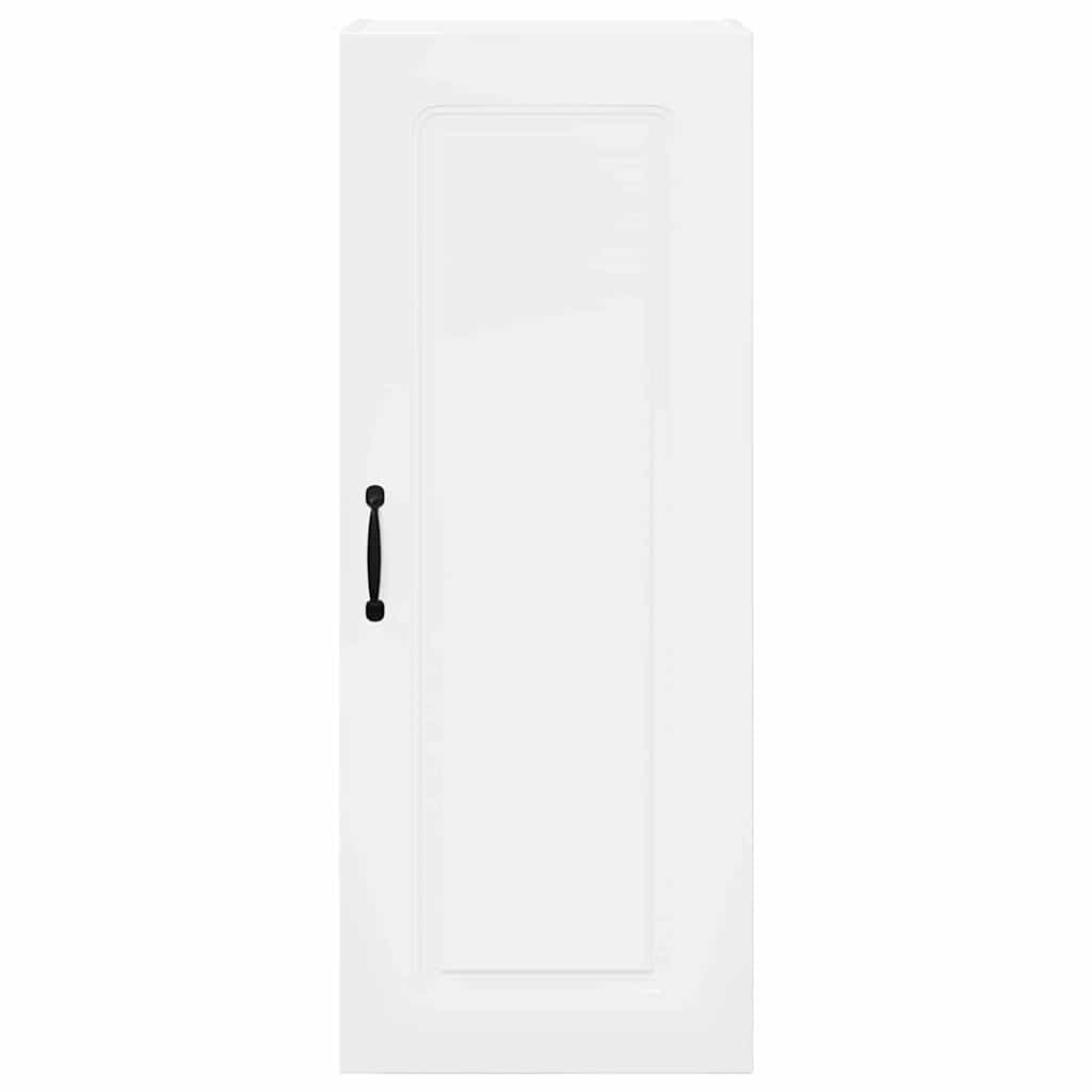 Kitchen Wall Cabinet High Gloss White 40 x 31 x 100 cm