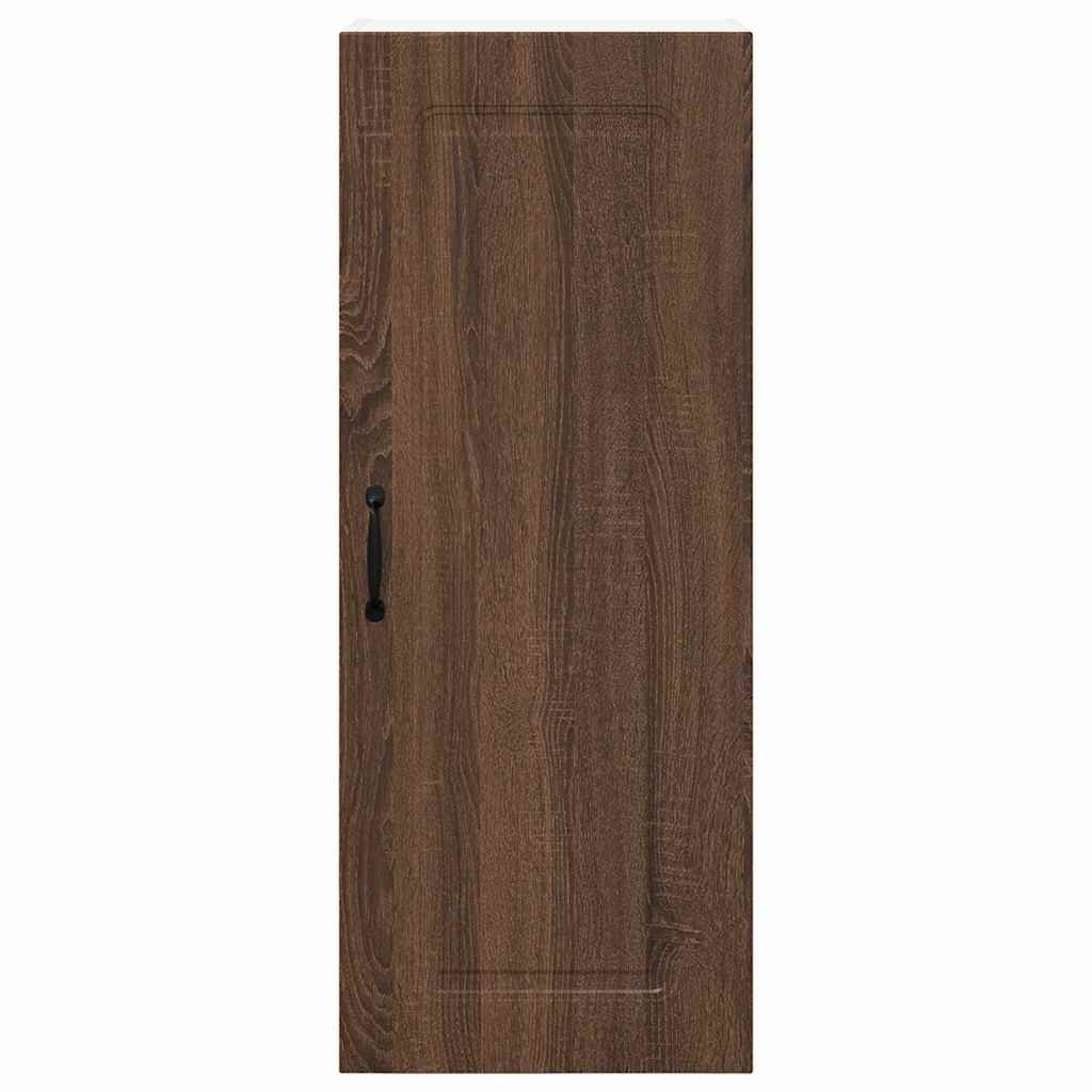 Kitchen Wall Cabinet Brown Oak 40 x 31 x 100 cm Engineered Wood