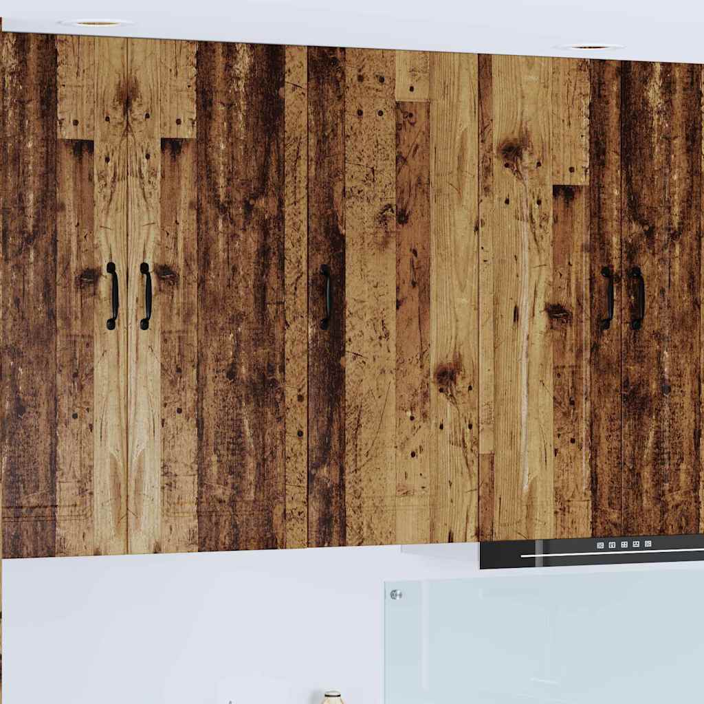 Kitchen Wall Cabinet Old Wood 40 x 31 x 100 cm Engineered Wood