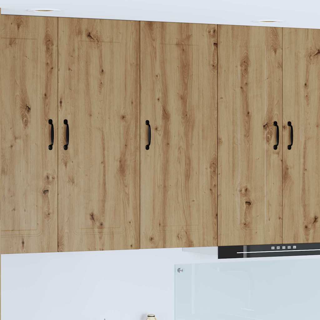 Kitchen Wall Cabinet with Shelf Artisan Oak 40 x 31 x 100 cm