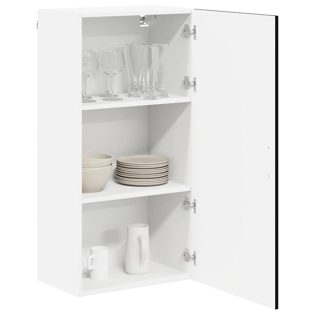 Kitchen Wall Cabinet Black 50 x 31 x 100 cm Engineered Wood