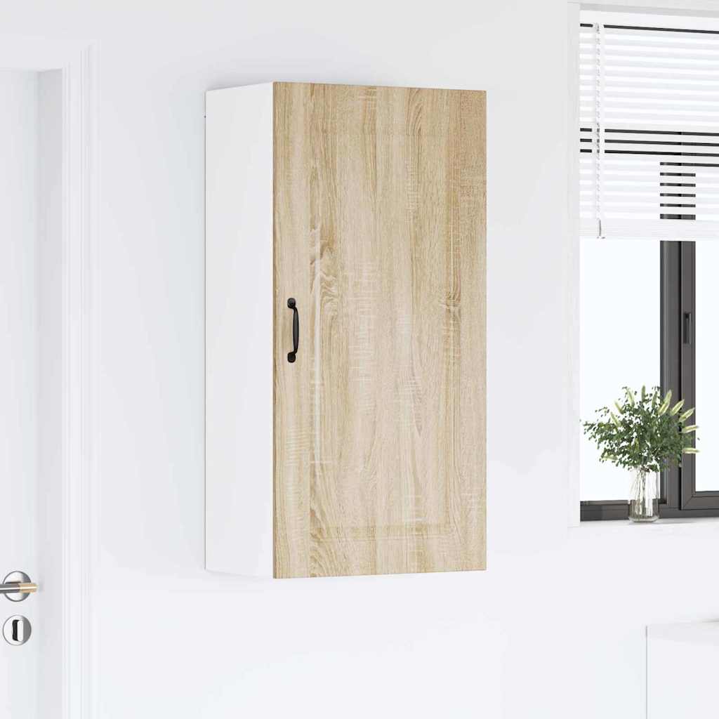 Kitchen Wall Cabinet with Shelf Sonoma Oak 50 x 31 x 100 cm