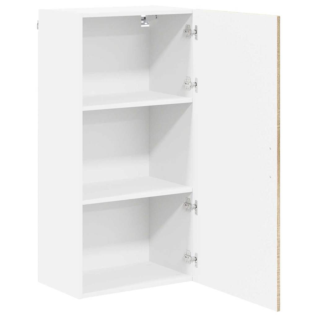 Kitchen Wall Cabinet with Shelf Sonoma Oak 50 x 31 x 100 cm