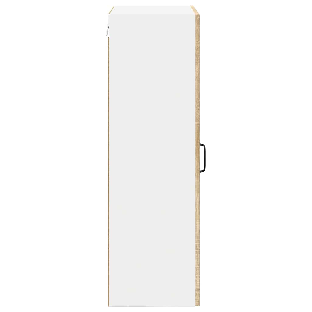 Kitchen Wall Cabinet with Shelf Sonoma Oak 50 x 31 x 100 cm