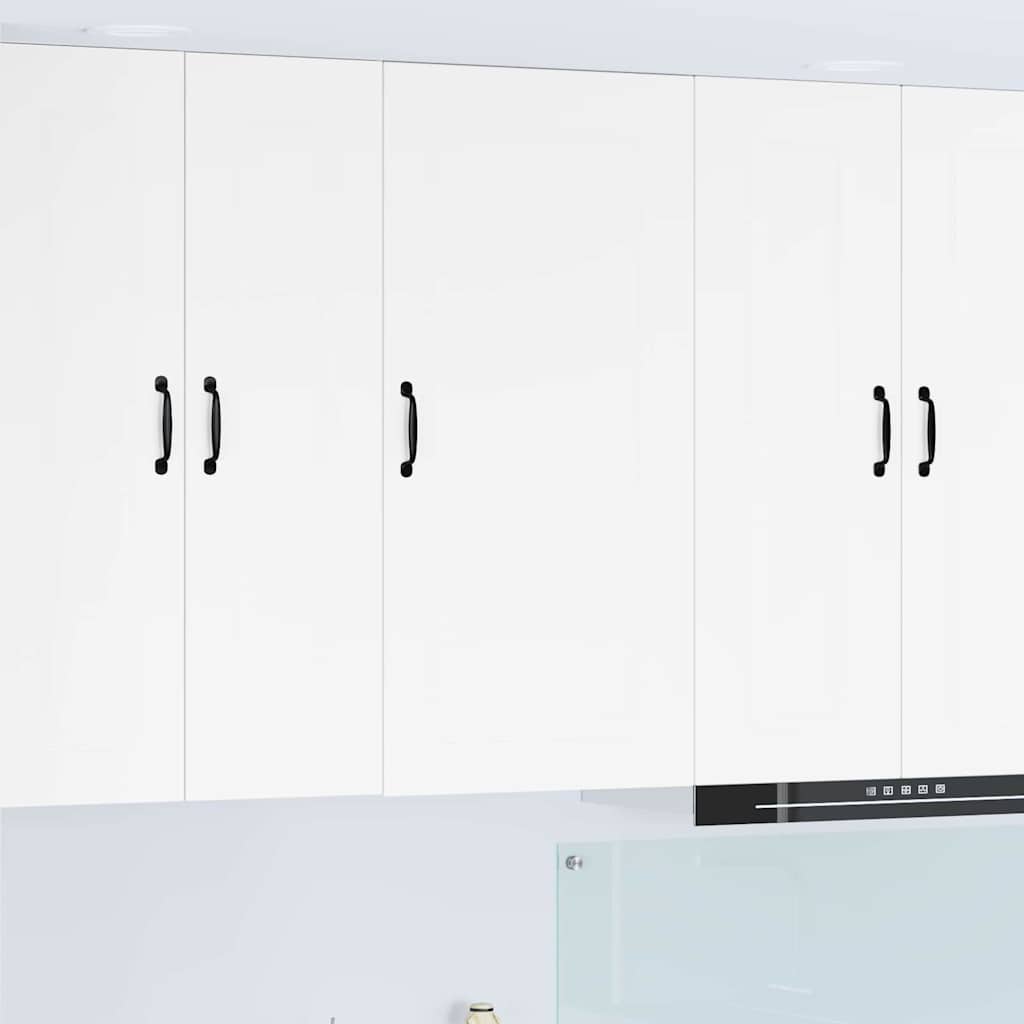 Kitchen Wall Cabinet High Gloss White 50 x 31 x 100 cm