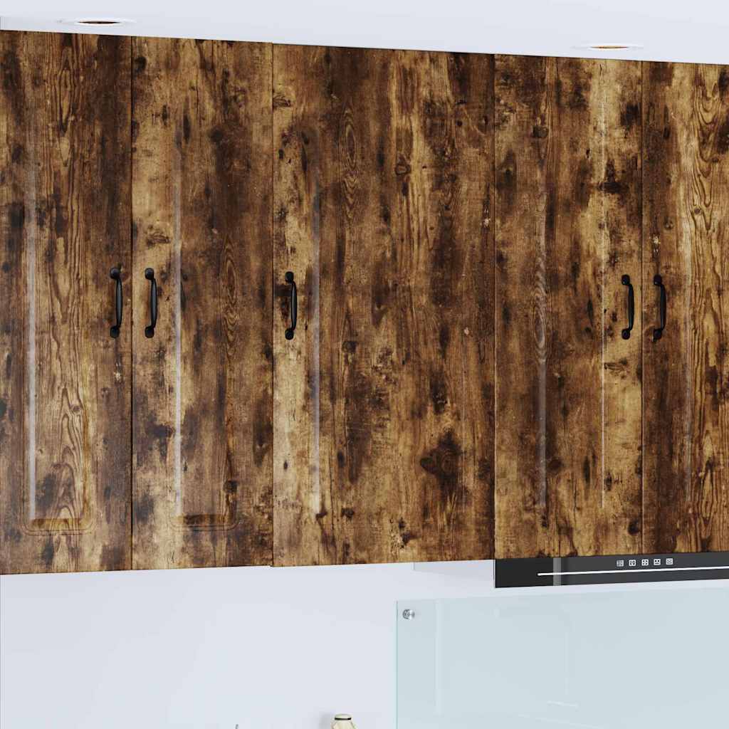 Kitchen Wall Cabinet with Shelf Smoked Oak 50 x 31 x 100 cm