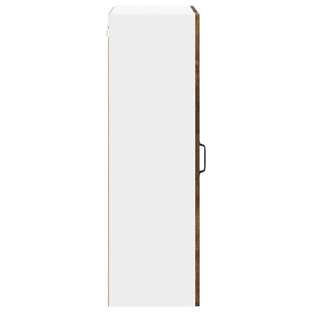 Kitchen Wall Cabinet with Shelf Smoked Oak 50 x 31 x 100 cm