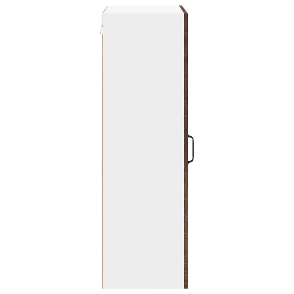 Kitchen Wall Cabinet Brown Oak 50 x 31 x 100 cm Engineered Wood