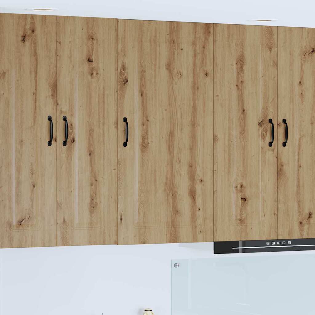 Kitchen Wall Cabinet with Shelf Artisan Oak 50 x 31 x 100 cm