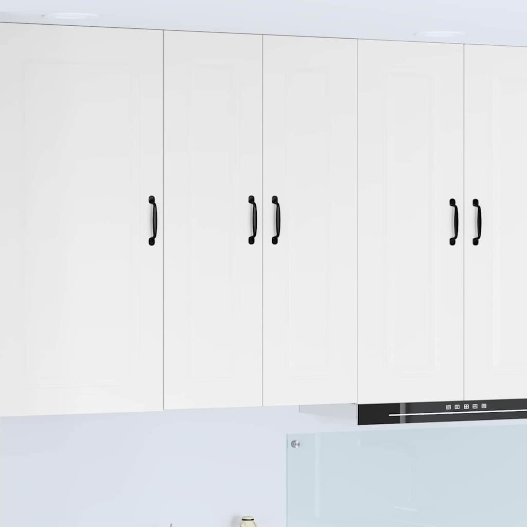 Kitchen Wall Cabinet High Gloss White 60 x 31 x 100 cm
