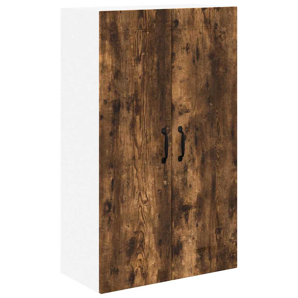 Kitchen Wall Cabinet with Shelf Smoked Oak 60 x 31 x 100 cm