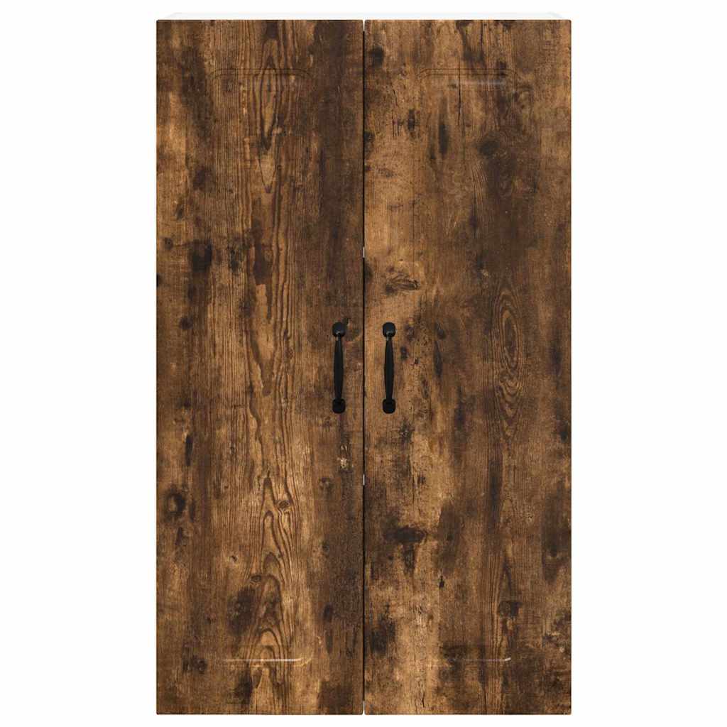 Kitchen Wall Cabinet with Shelf Smoked Oak 60 x 31 x 100 cm