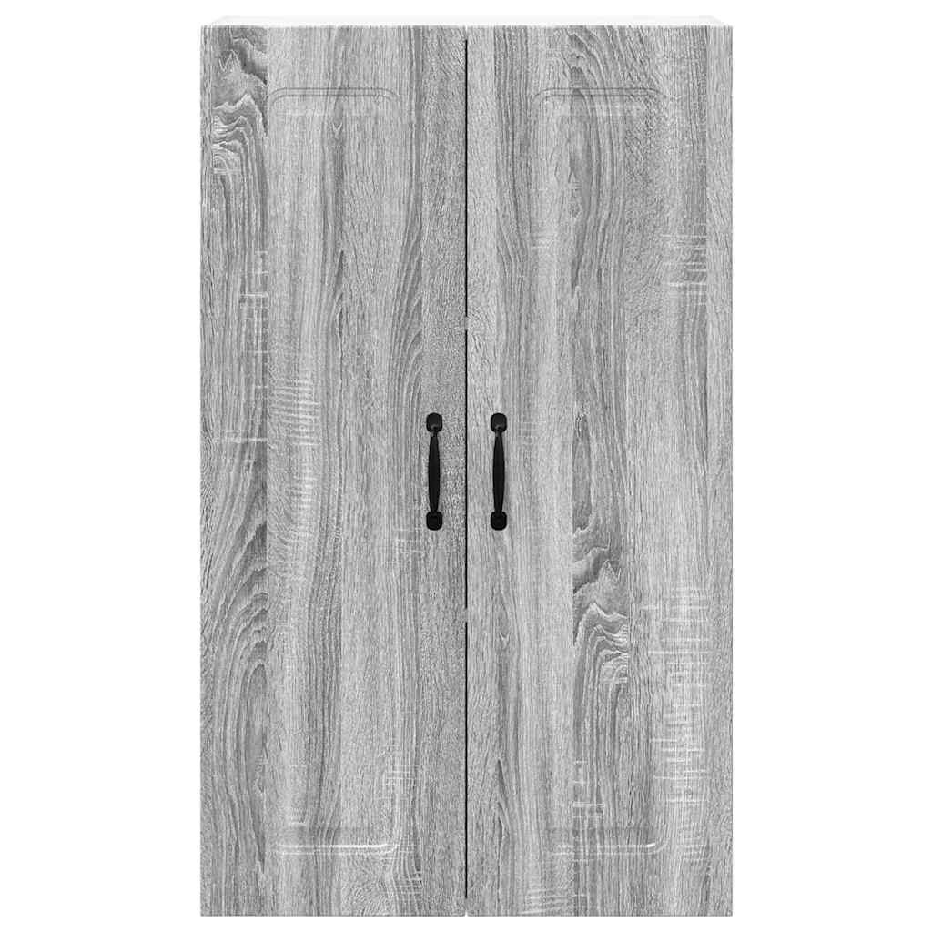 Kitchen Wall Cabinet with Shelf Grey Sonoma 60 x 31 x 100 cm