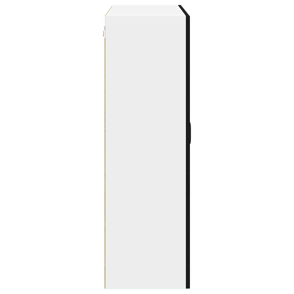 Kitchen Wall Cabinet Black 80 x 31 x 100 cm Engineered Wood