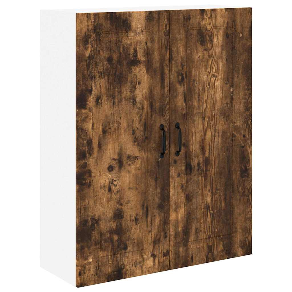 Kitchen Wall Cabinet with Shelf Smoked Oak 80 x 31 x 100 cm