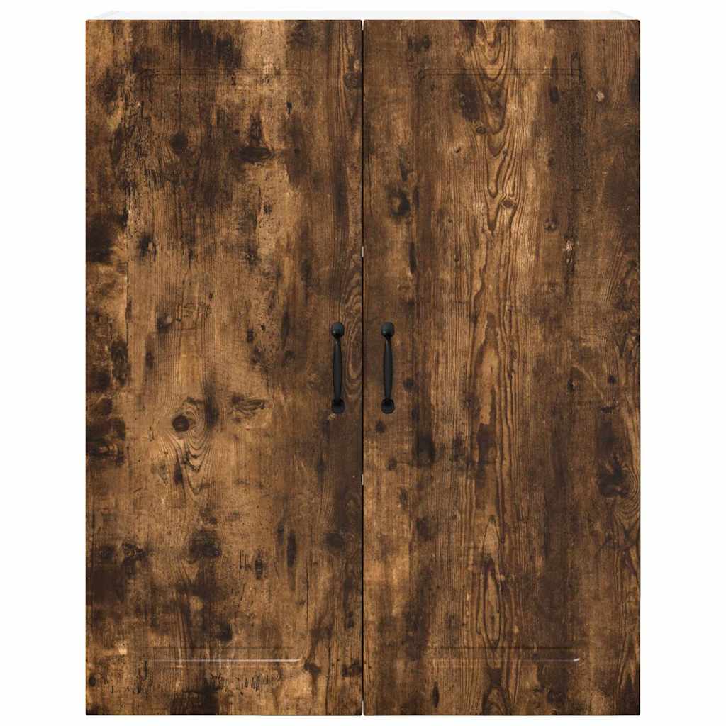 Kitchen Wall Cabinet with Shelf Smoked Oak 80 x 31 x 100 cm