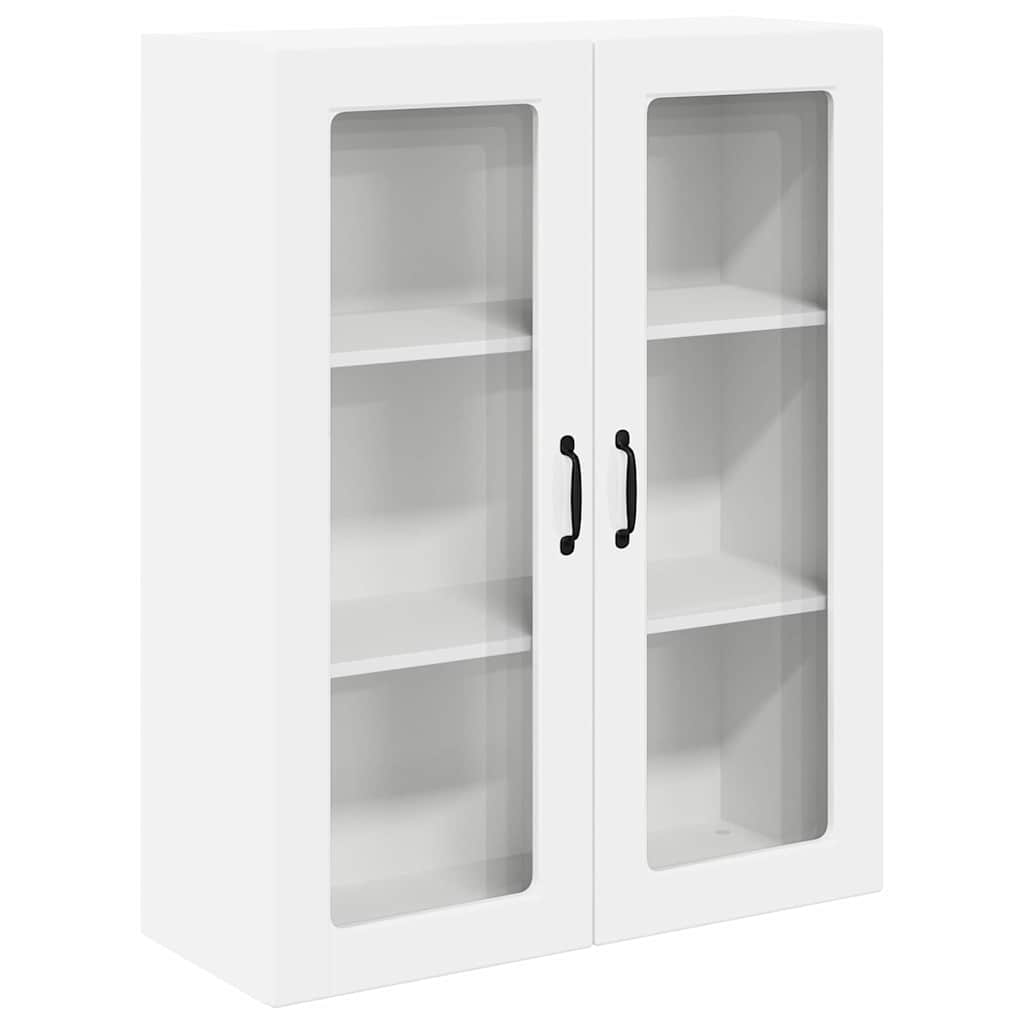 Kitchen Wall Cabinet High Gloss White 80 x 31 x 100 cm
