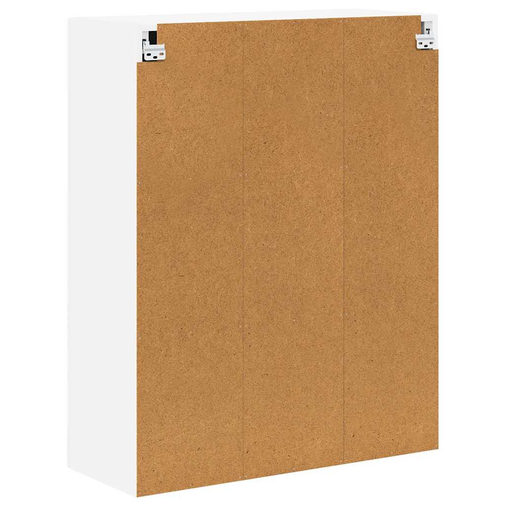 Kitchen Wall Cabinet High Gloss White 80 x 31 x 100 cm