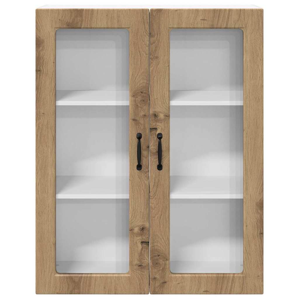 Kitchen Wall Cabinet with Shelf Artisan Oak 80 x 31 x 100 cm