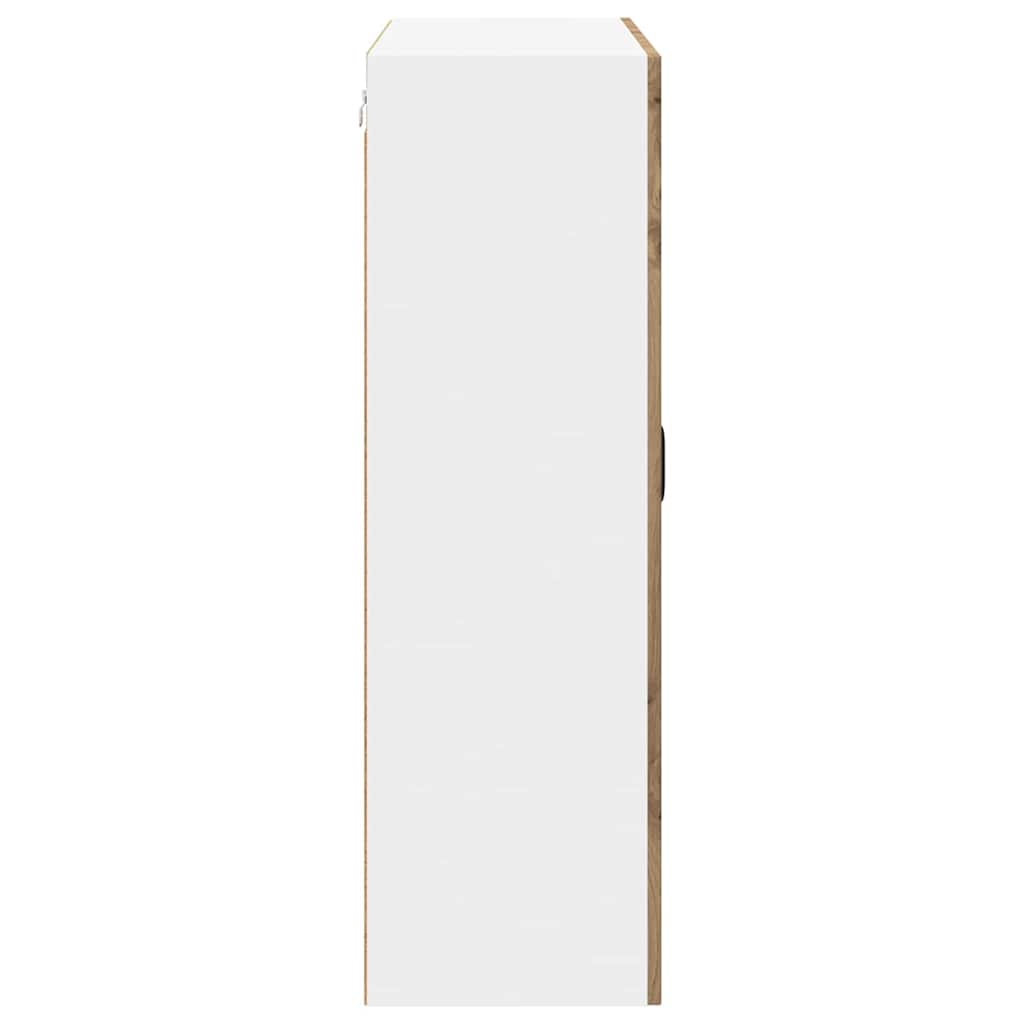 Kitchen Wall Cabinet with Shelf Artisan Oak 80 x 31 x 100 cm