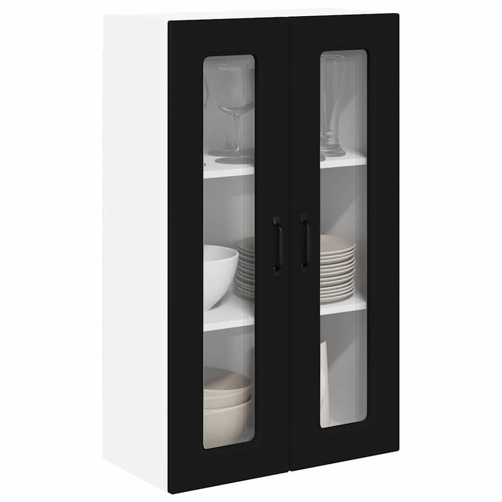 Kitchen Wall Cabinet Black 60 x 31 x 100 cm Engineered Wood