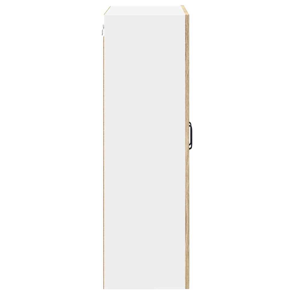 Kitchen Wall Cabinet with Shelf Sonoma Oak 60 x 31 x 100 cm