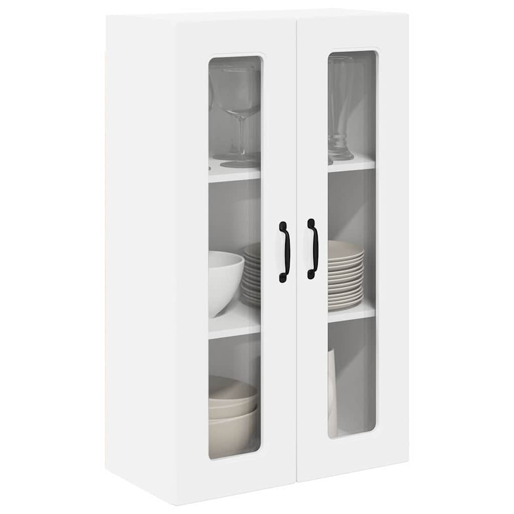 Kitchen Wall Cabinet High Gloss White 60 x 31 x 100 cm