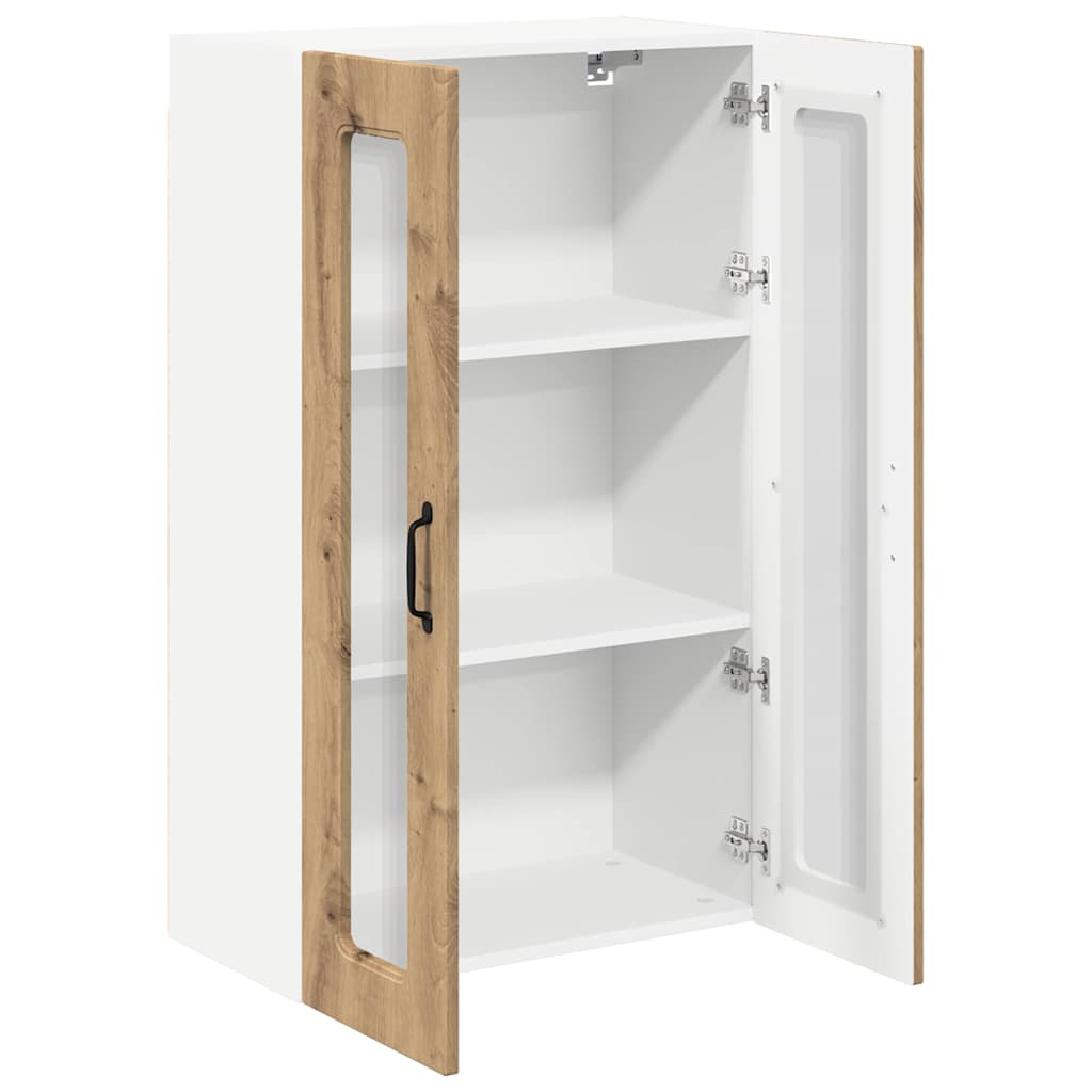 Kitchen Wall Cabinet with Shelf Artisan Oak 60 x 31 x 100 cm