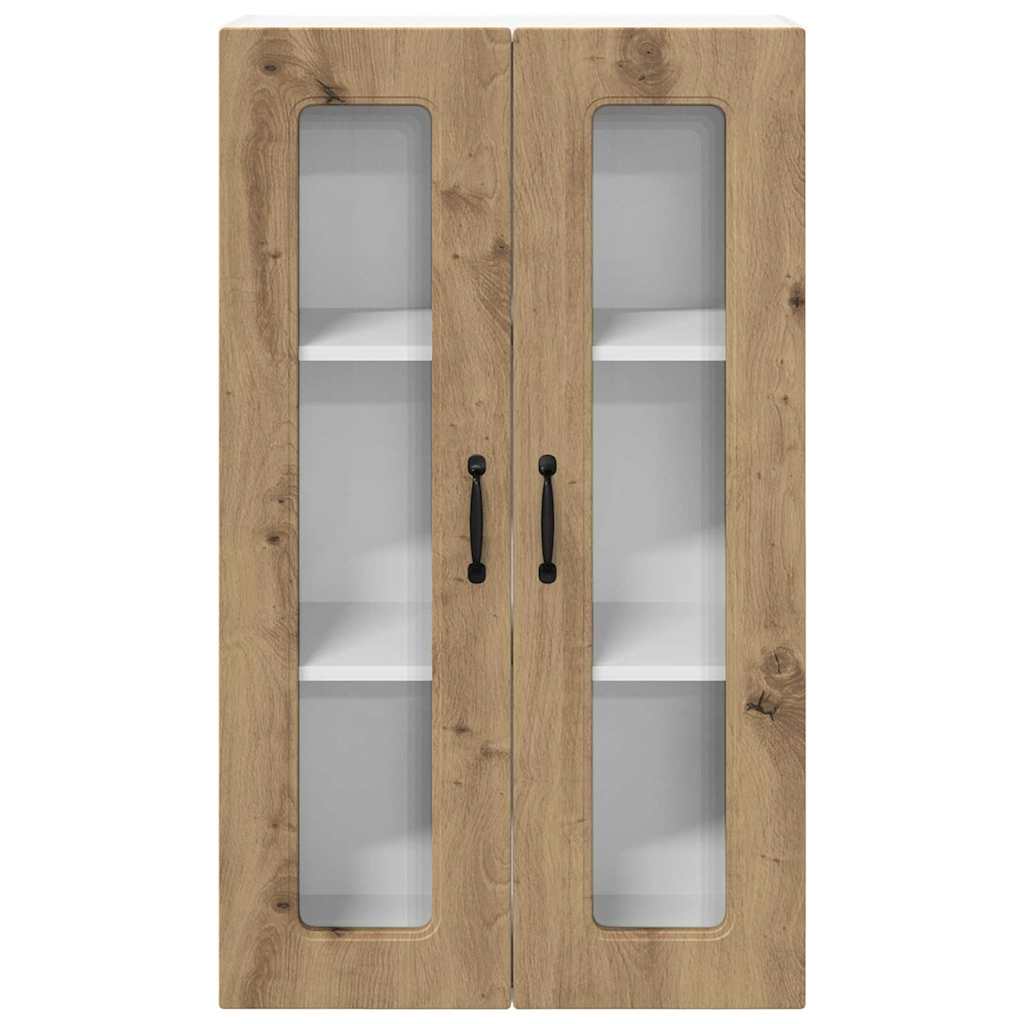 Kitchen Wall Cabinet with Shelf Artisan Oak 60 x 31 x 100 cm