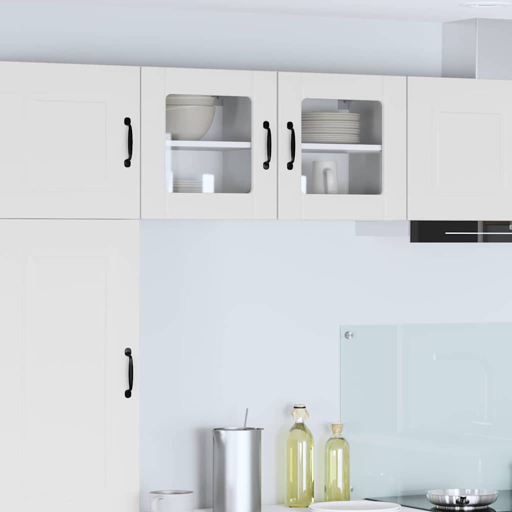 Kitchen Wall Cabinet with Shelf 2 pcs White 40 x 31 x 40 cm