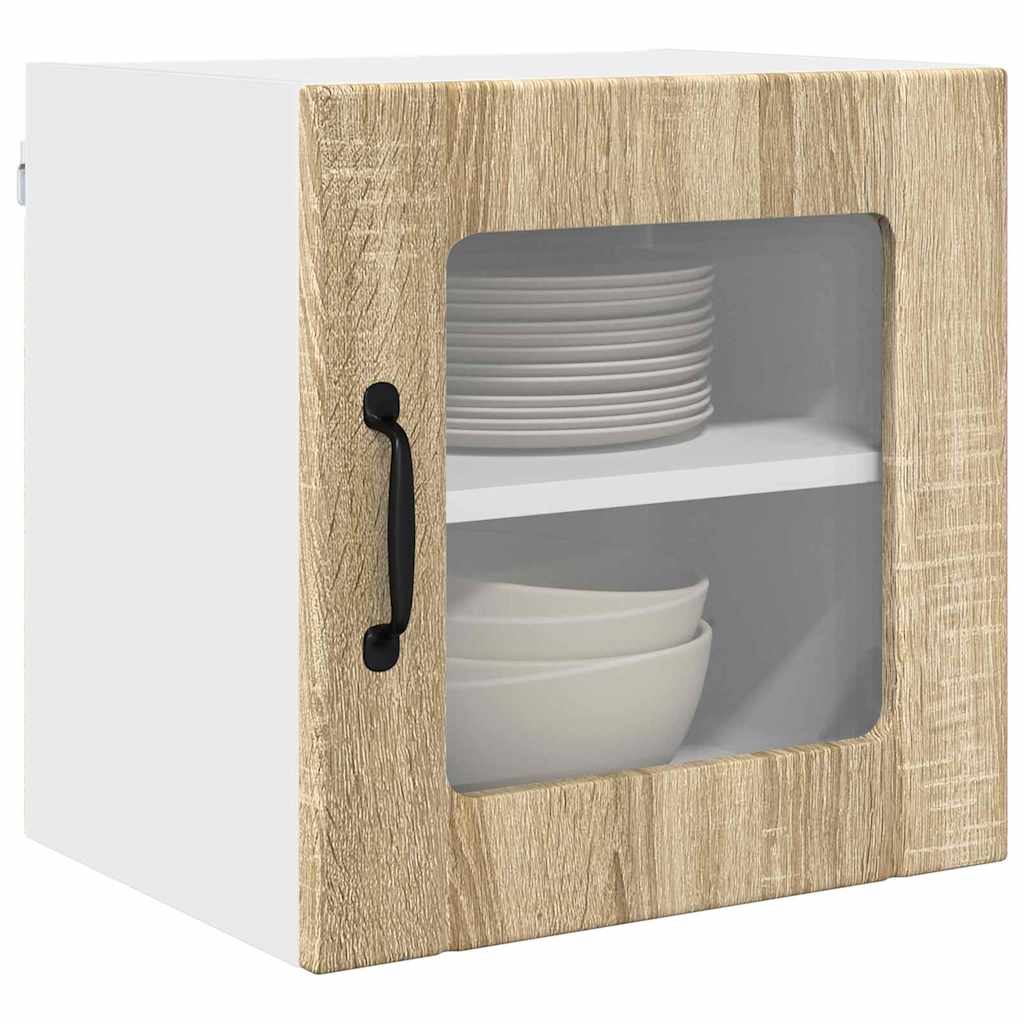 Kitchen Wall Cabinet 2 pcs Sonoma Oak 40 x 31 x 40 cm