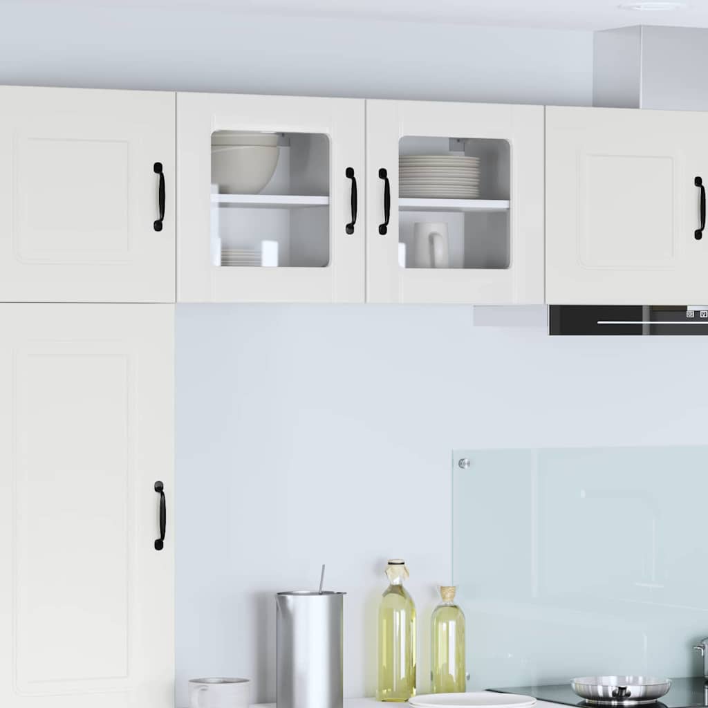 Kitchen Wall Cabinet High Gloss White 40 x 31 x 40 cm