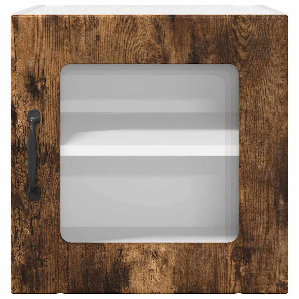 Kitchen Wall Cabinet 2 pcs Smoked Oak 40 x 31 x 40 cm