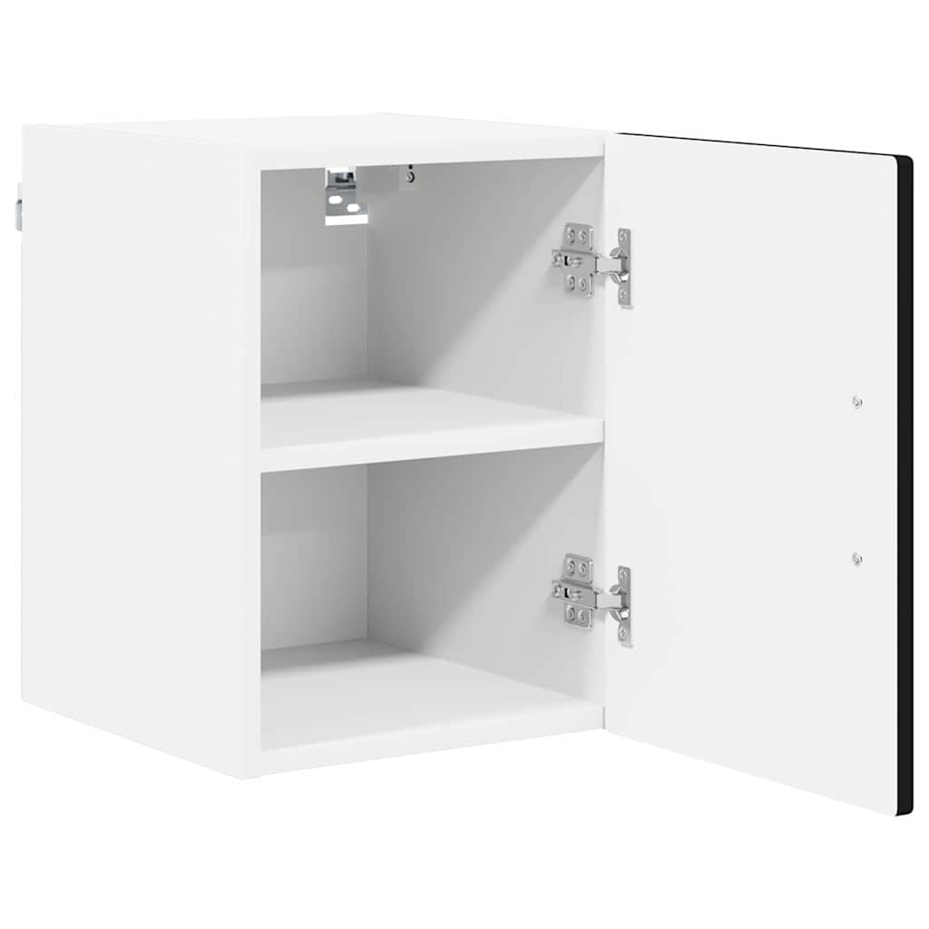 Kitchen Wall Cabinet with Shelf 2 pcs Black 30 x 31 x 40 cm