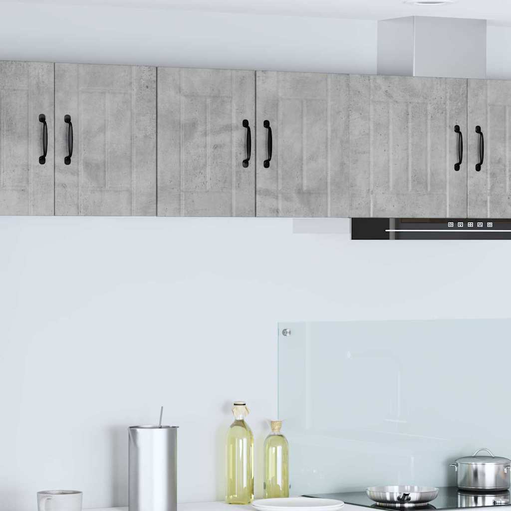 Kitchen Wall Cabinet with Shelf Concrete Grey 30 x 31 x 40 cm