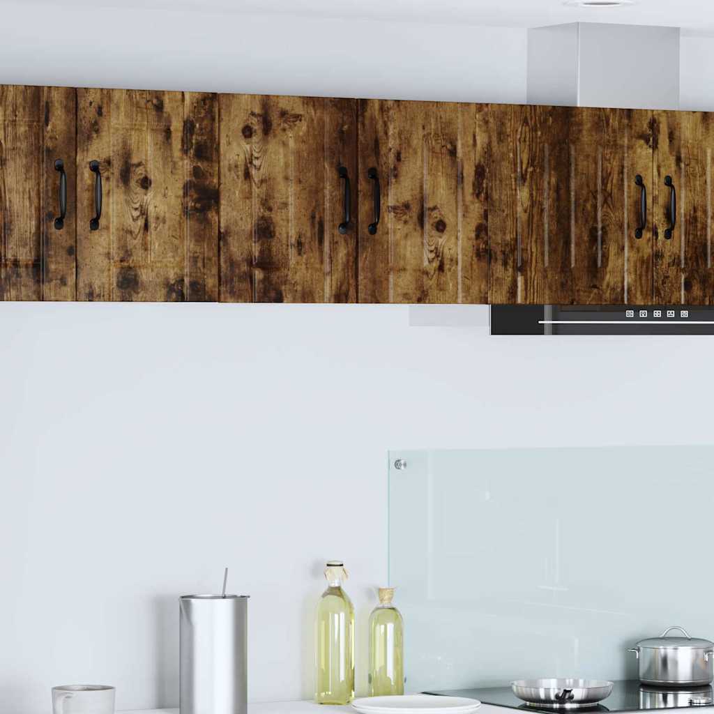 Kitchen Wall Cabinet Smoked Oak 30 x 31 x 40 cm Engineered Wood