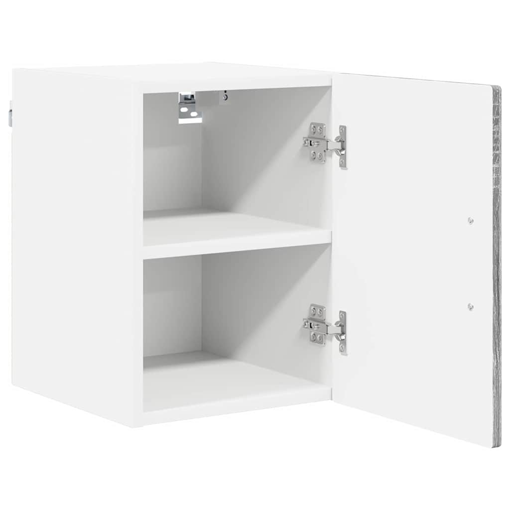 Kitchen Wall Cabinet with Shelf Grey Sonoma 30 x 31 x 40 cm