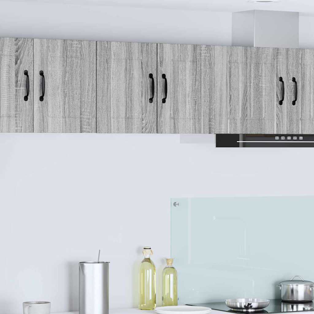 Kitchen Wall Cabinet 2 pcs Grey Sonoma 30 x 31 x 40 cm